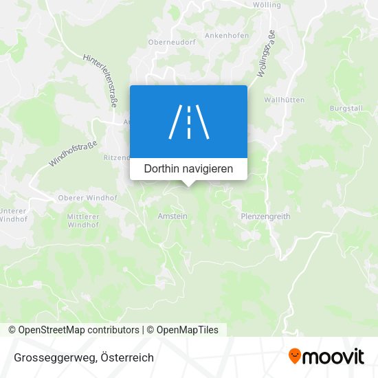 Grosseggerweg Karte