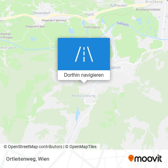 Ortleitenweg Karte