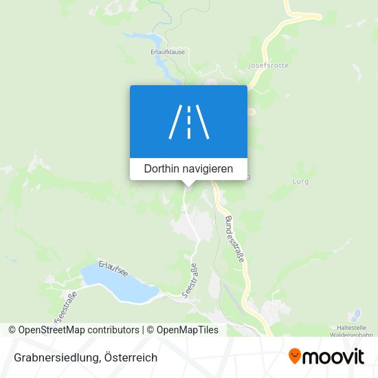 Grabnersiedlung Karte