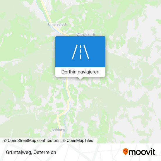 Grüntalweg Karte