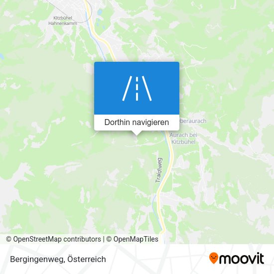 Bergingenweg Karte