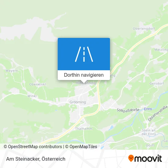 Am Steinacker Karte