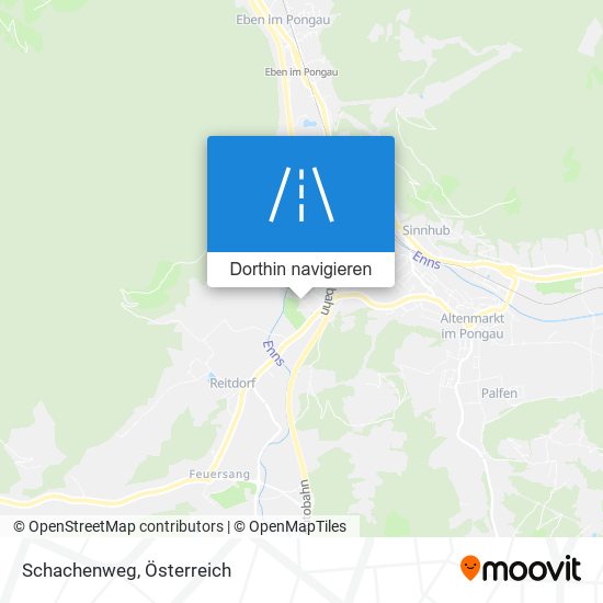 Schachenweg Karte