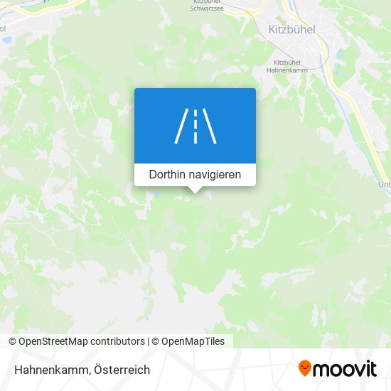 Hahnenkamm Karte