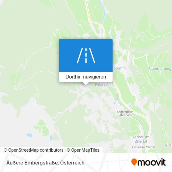 Äußere Embergstraße Karte