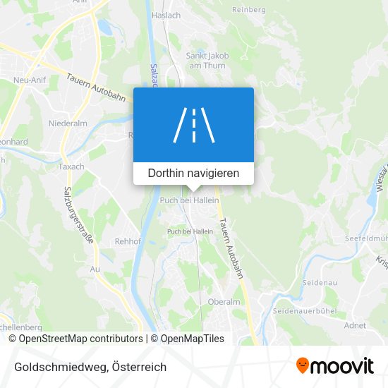 Goldschmiedweg Karte