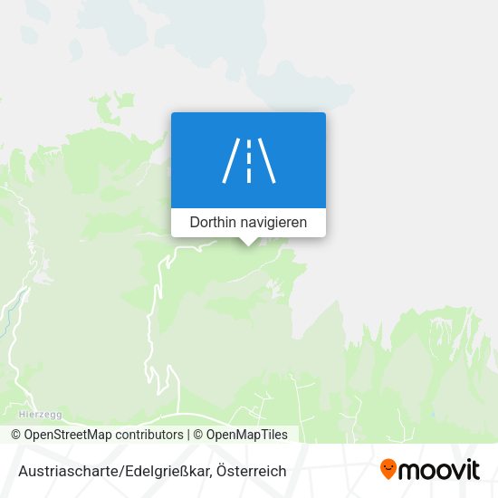 Austriascharte/Edelgrießkar Karte