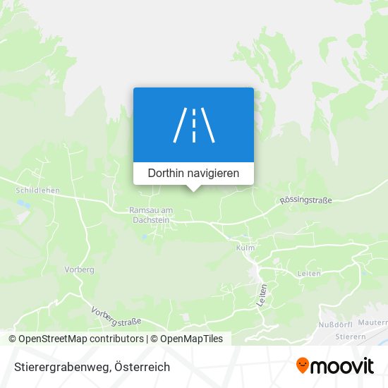 Stierergrabenweg Karte