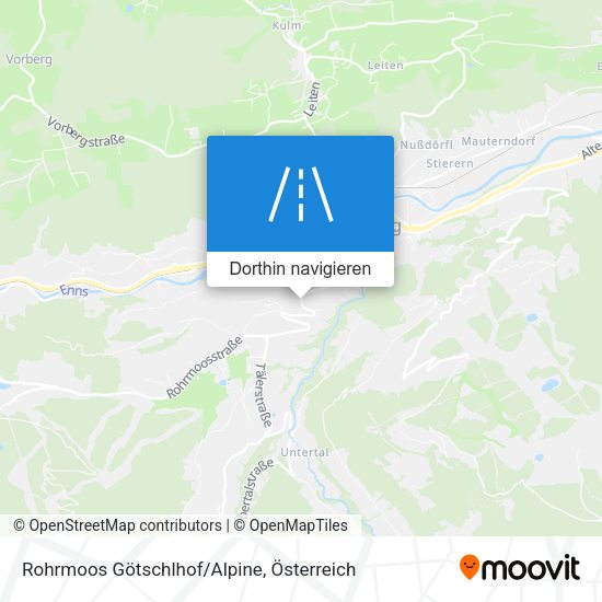 Rohrmoos Götschlhof/Alpine Karte