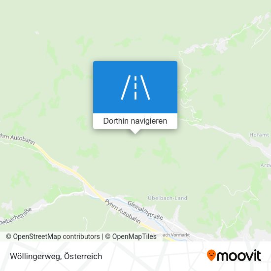 Wöllingerweg Karte