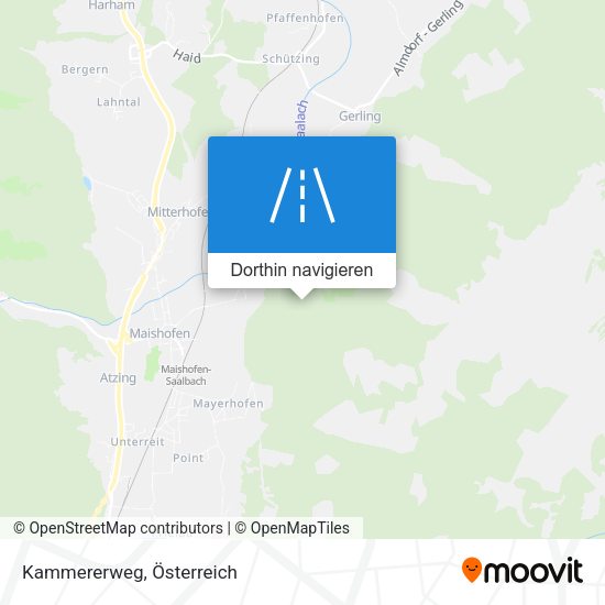 Kammererweg Karte