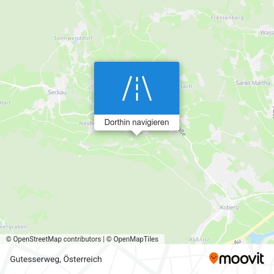 Gutesserweg Karte