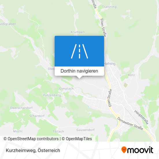 Kurzheimweg Karte