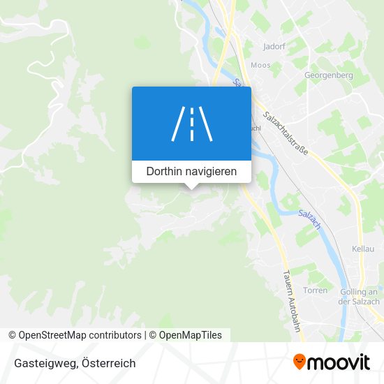 Gasteigweg Karte