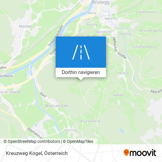 Kreuzweg Kogel Karte