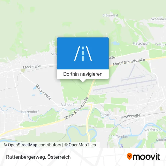 Rattenbergerweg Karte