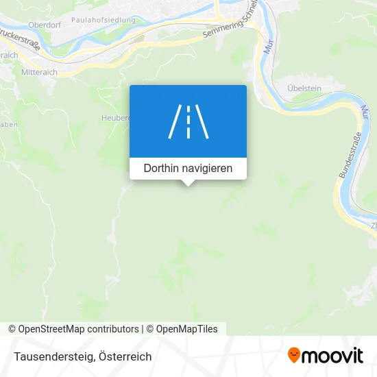 Tausendersteig Karte