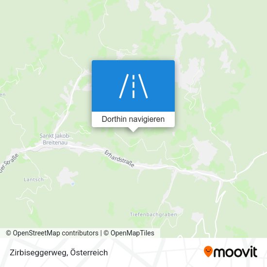 Zirbiseggerweg Karte