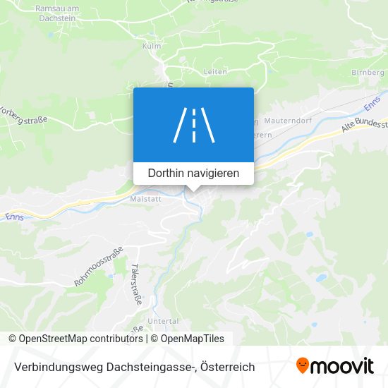 Verbindungsweg Dachsteingasse- Karte