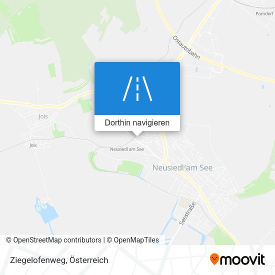 Ziegelofenweg Karte