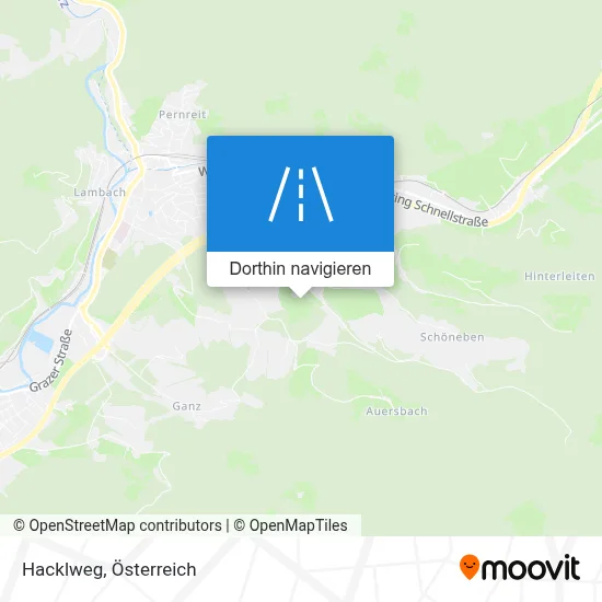 Hacklweg Karte