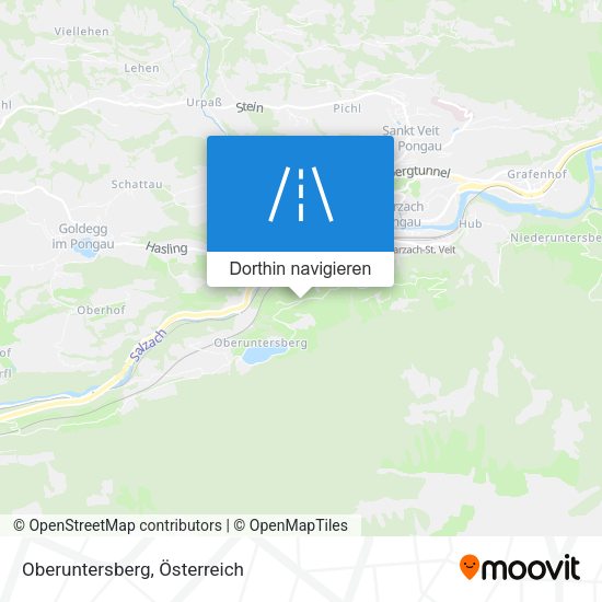 Oberuntersberg Karte