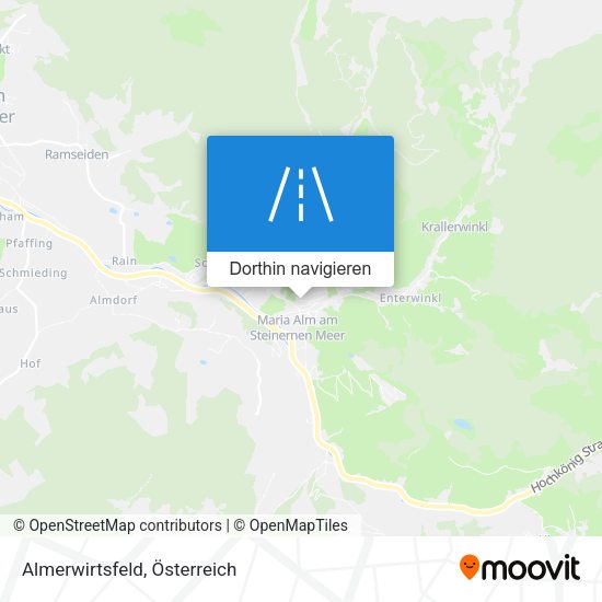 Almerwirtsfeld Karte