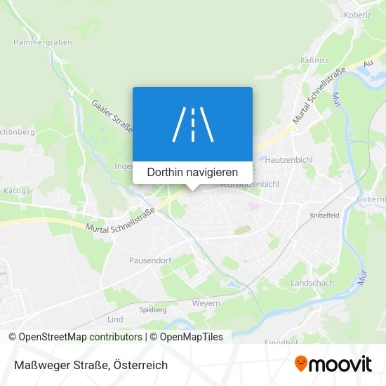 Maßweger Straße Karte