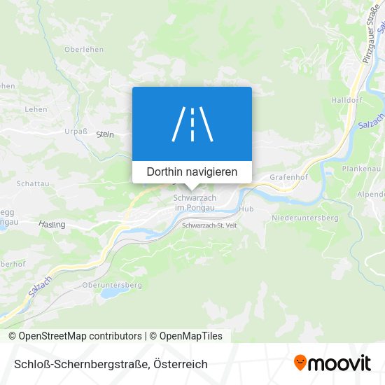 Schloß-Schernbergstraße Karte