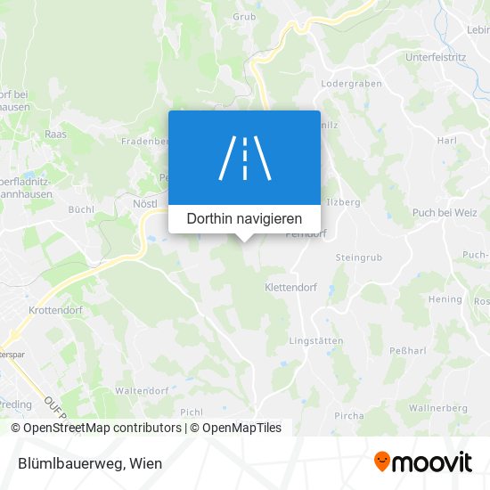 Blümlbauerweg Karte