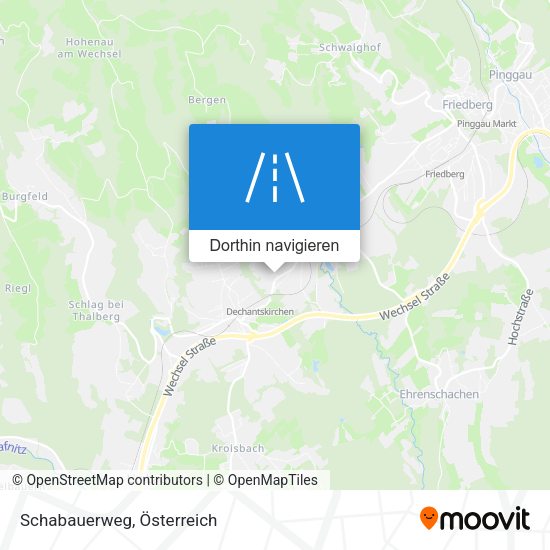 Schabauerweg Karte