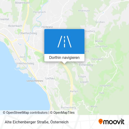 Alte Eichenberger Straße Karte