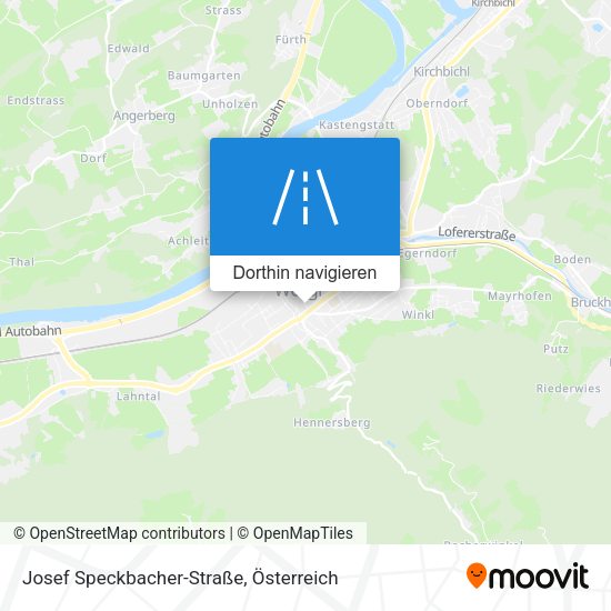 Josef Speckbacher-Straße Karte