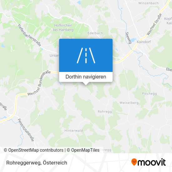 Rohreggerweg Karte