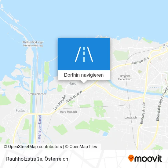 Rauhholzstraße Karte