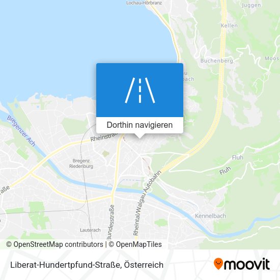 Liberat-Hundertpfund-Straße Karte