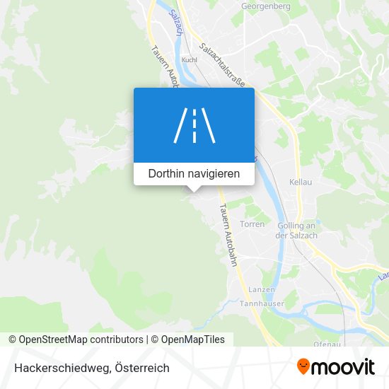 Hackerschiedweg Karte