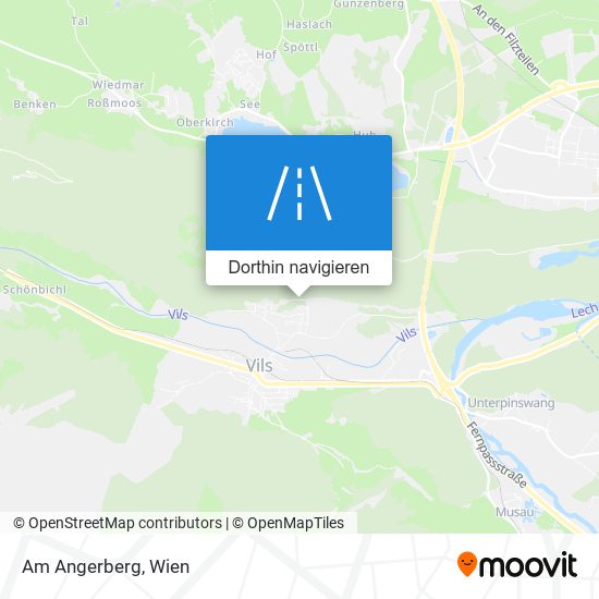 Am Angerberg Karte