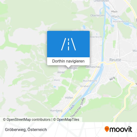 Gröberweg Karte