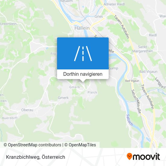 Kranzbichlweg Karte