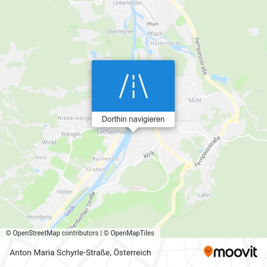 Anton Maria Schyrle-Straße Karte