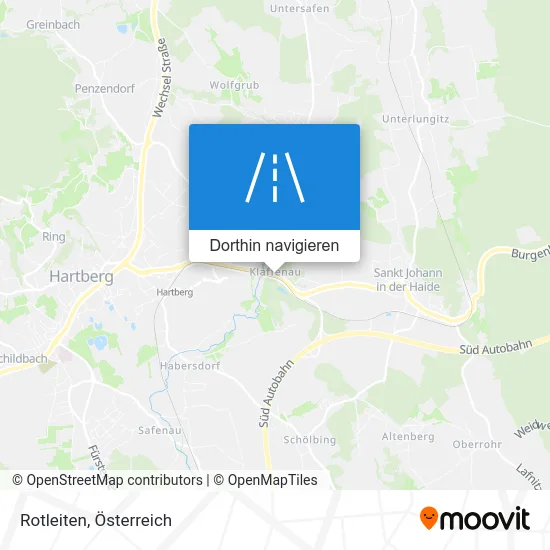 Rotleiten Karte
