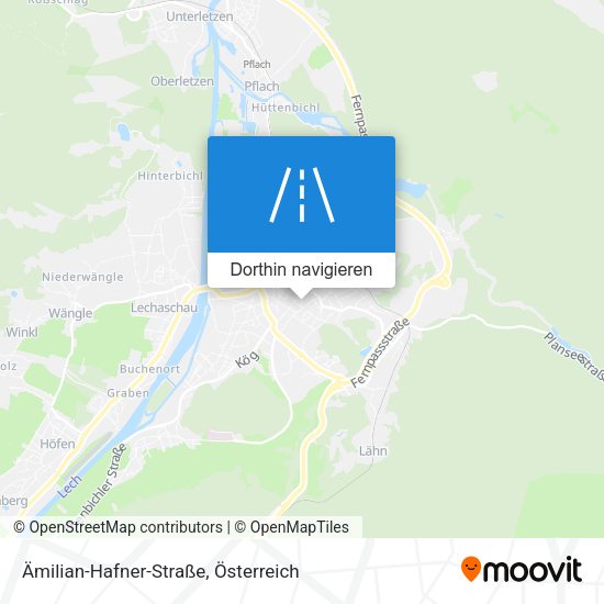 Ämilian-Hafner-Straße Karte