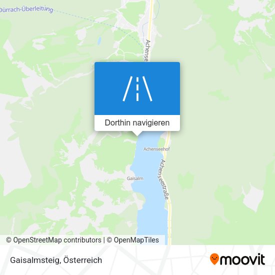 Gaisalmsteig Karte