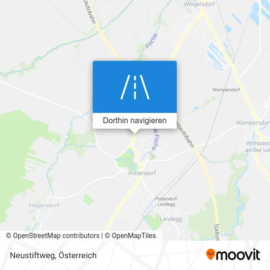Neustiftweg Karte