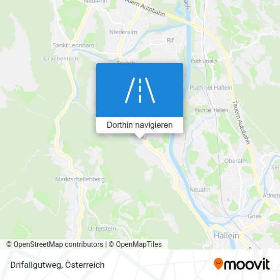 Drifallgutweg Karte
