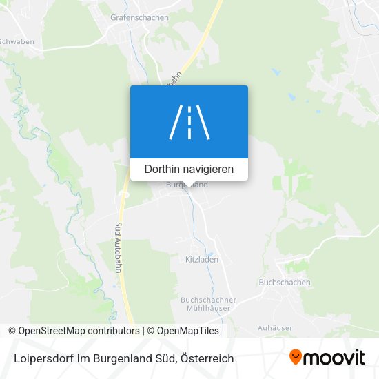 Loipersdorf Im Burgenland Süd Karte