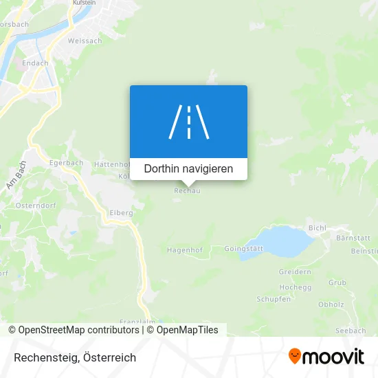Rechensteig Karte
