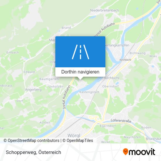 Schopperweg Karte