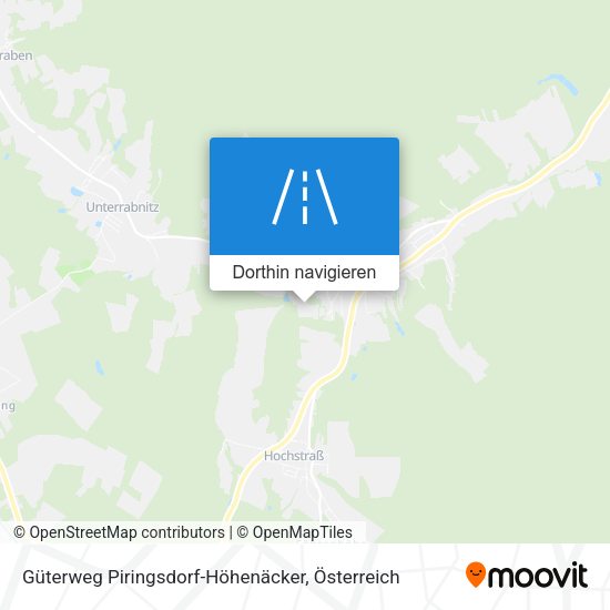 Güterweg Piringsdorf-Höhenäcker Karte
